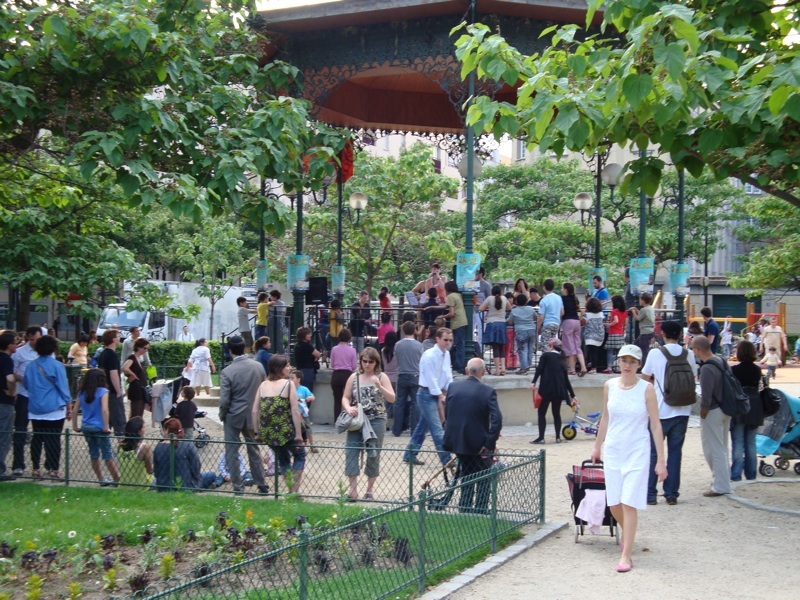 Square de la place de Bitch